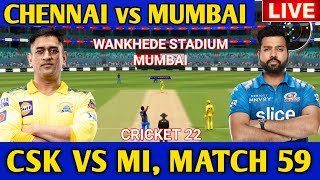 🔴LIVE: Chennai vs Mumbai | CSK vs MI | IPL Live Score and Commentary | Only in India | IPL LIVE 2022