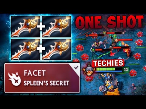 x4 Divine Rapier Techies 🔥🔥🔥+200% More Damage Blast 41 Kills | Dota 2 Gameplay