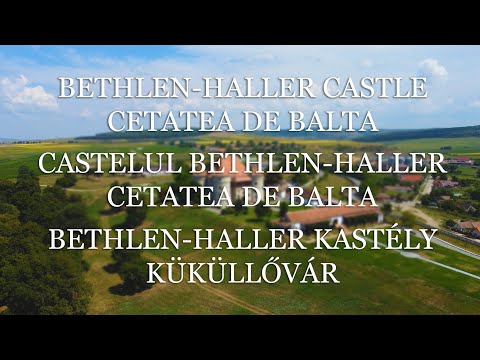Castle/Castelul Bethlen-Haller Cetatea de Balta | Bethlen-Haller kastély Küküllővár - DJI MINI 2 4K