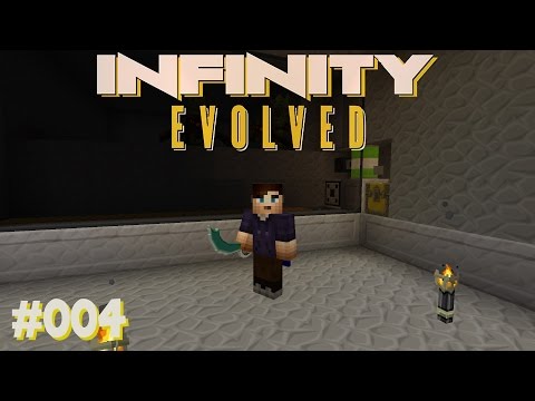 Minecraft FTB Infinity Evolved EXPERT MODE [DeutschGerman] #004 - Mob Farm