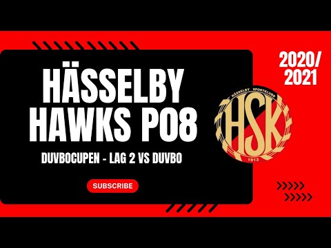 Duvbocupen - Hässelby Hawks P08 lag röd - Duvbo IK