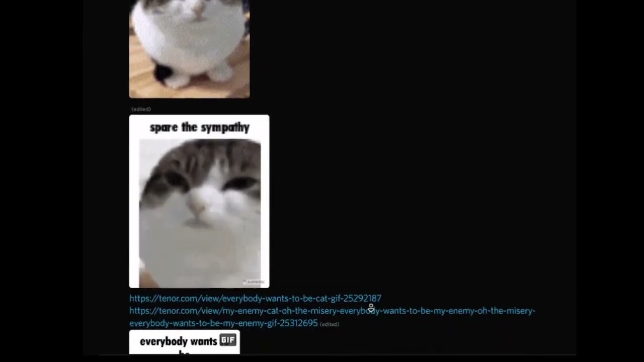 oh the misery but its just discord gifs