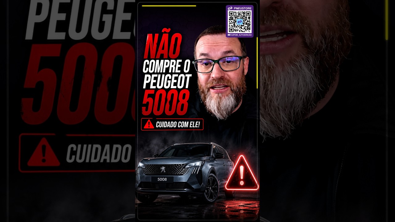 ⚠️ NÃO COMPRE o Peugeot 5008! Veja o porquê