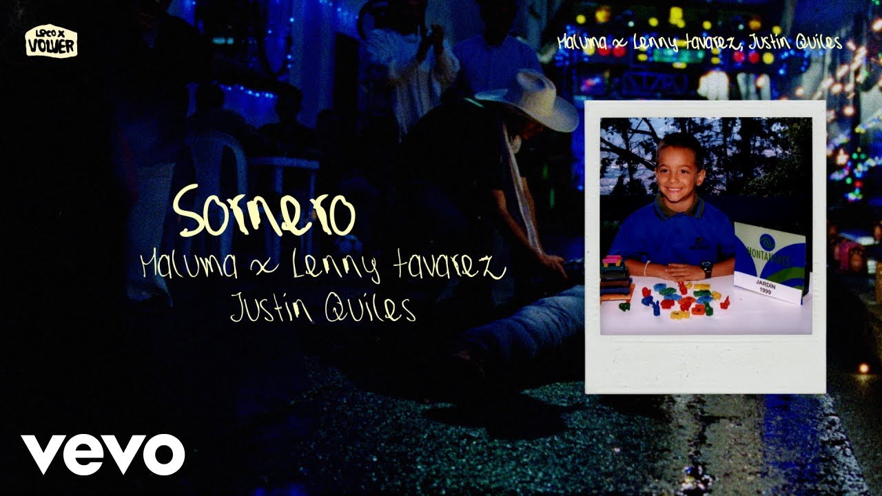 Maluma, Lenny Tavárez, Justin Quiles - Sornero (Official Lyric Video)