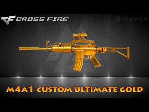 Cross Fire: M4A1-C Ultimate Gold [Gameplay]