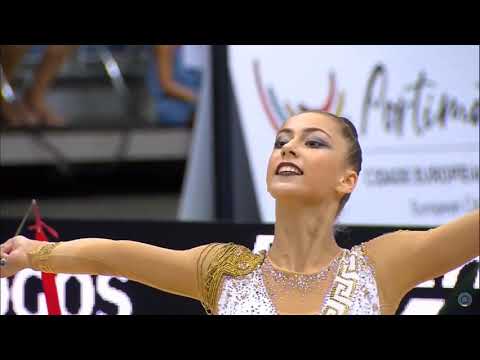 MELESHCHUK Yeva Ribbon  Final Wolrd Challenge Cup Portimao 2019