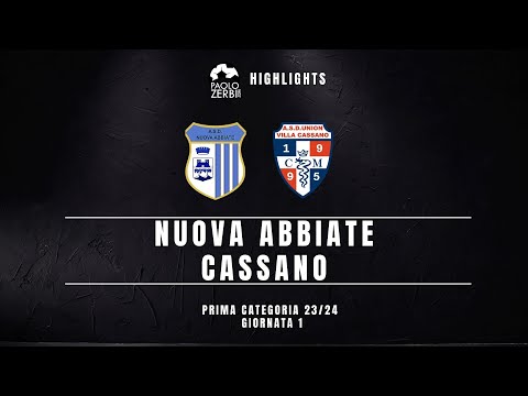 [HIGHLIGHTS] Prima Categoria A 23/24 - Nuova Abbiate - Villa Cassano