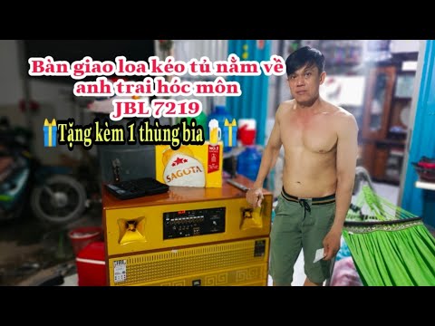Bàn giao Loa kéo PL 7219 bass đôi 4 tấc về khách hàng hóc môn ✓ Zalo : 0932.642.382