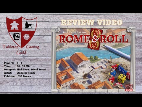 Rome & Roll Board Game Review