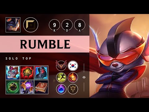 Rumble Top vs Ryze - KR Grandmaster Patch 25.14