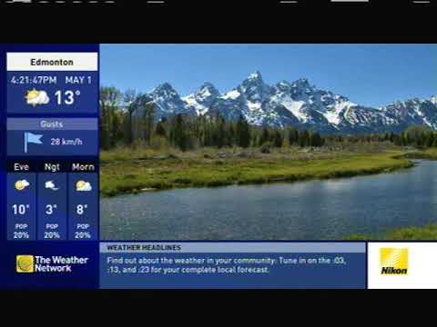 The Weather Network HD - May 1, 2018