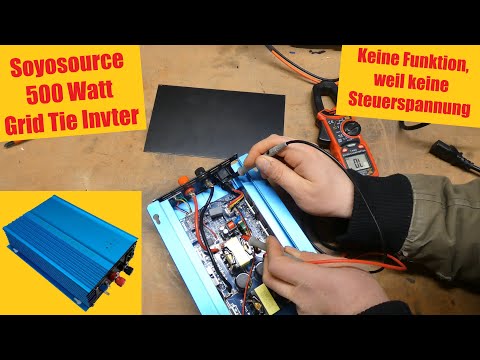 Soyosource Grid Tie Inverter - no function, no LED lights up?