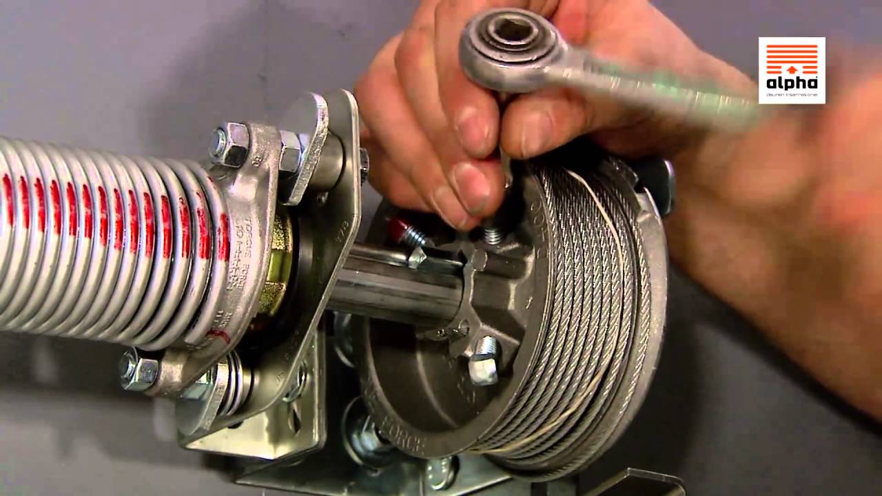 Pose porte de garage