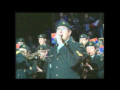 Vancouver Canucks' annual Canadian Forces Appreciation night at Rogers Arena