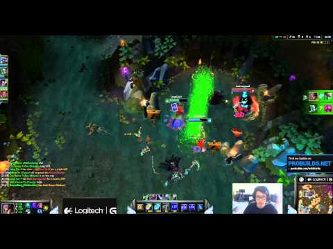 Wildturtles Insane 2v5 pentakill at baron