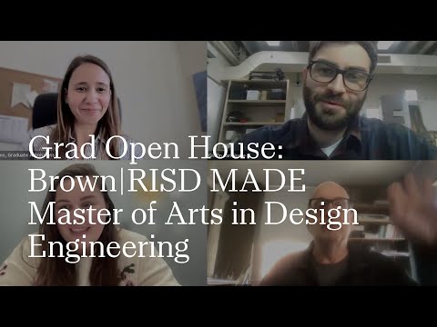 Brown|RISD Master of Arts in Design Engineering (MADE) | 2025-2026