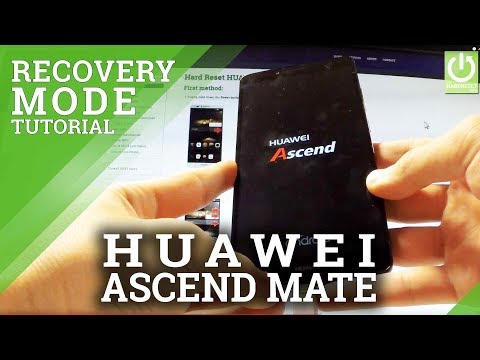 Recovery Mode HUAWEI Ascend Mate 7 - Enter / Quit Recovery in Huawei