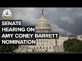 Senate holds a hearing on Supreme Court