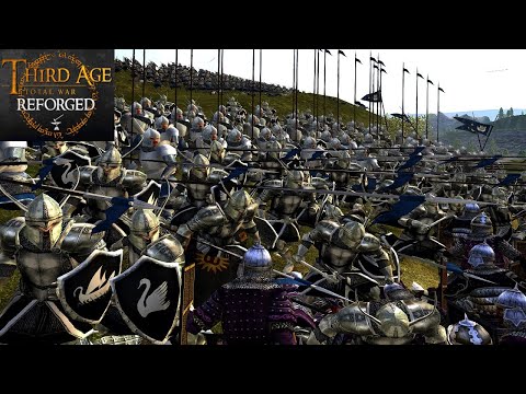 REBUILT TOL FALAS FACES AN INVASION (Siege Battle) - Third Age: Total War (Reforged)
