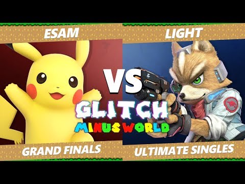 Glitch 7 SSBU - PG ESAM (Pikachu) VS Rogue Light (Fox) Smash Ultimate Grand Finals