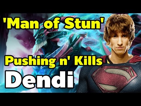 'Man of Stun' Pushing n' Kills Dendi Leshrac
