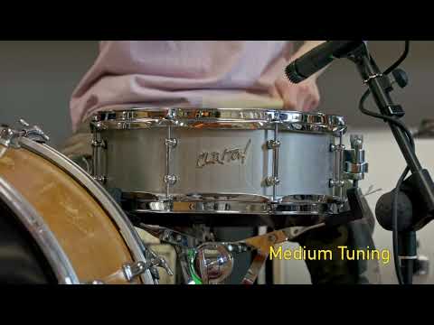 Clinton Drums 5x14 Stainless Steel Snare Drum image 3