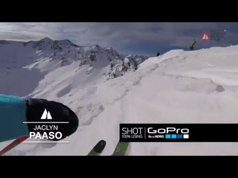 GoPro Run Jackie Paaso (USA) - Vallnord Arcalís - Swatch Freeride World Tour 2016