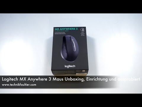 Logitech MX Anywhere 3 Mouse Unboxing, Setup and Testing