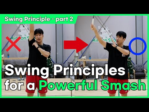 How to create a powerful smash even if you’re not strong | Swing Principles Part 2