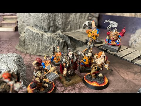Age of Fantasy Skirmish Battle Report (Dwarves Vs War Disciples 200 points) Quest 12