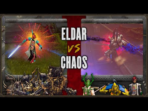 Warhammer 40,000: Dawn of War 2 - Faction Wars 2022 | Eldar vs Chaos Space Marines