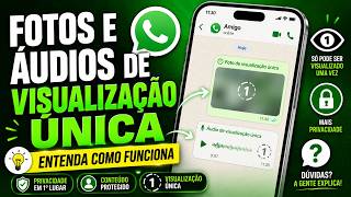 COMO VER FOTOS e ÁUDIOS DE VISUALIZAÇÃO ÚNICA VÁRIAS VEZES NO WHATSAPP?