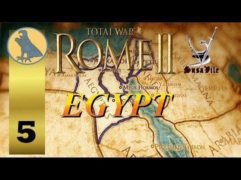 Ep 5 - Rome 2 TW Egypt "One less faction"