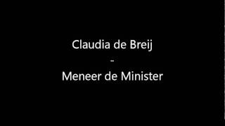 Claudia de Breij - Meneer de minister