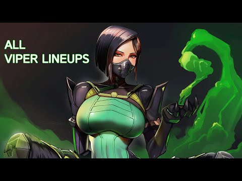 Viper Lineups for Every Map 2022 | VALORANT