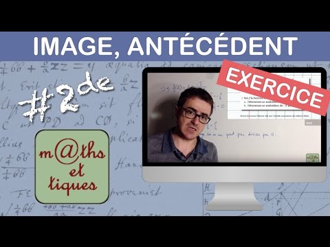 EXERCISE: Determine an image or an antecedent (3) - Second
