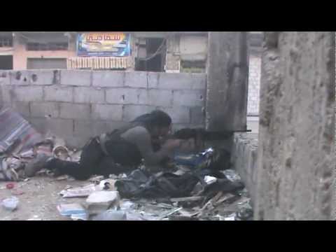 اشتباكات بين مقاتلي كتيبة المنصور وقوات النظام على أحد حواجز درعا المحطة