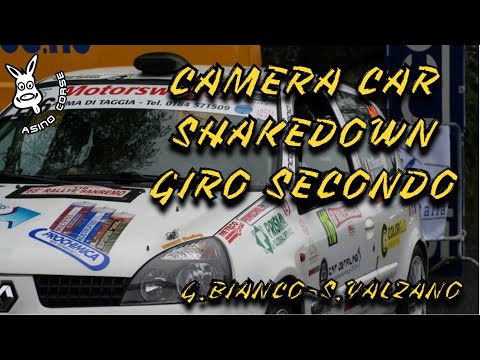 CAMERA CAR SHAKEDOWN SANREMO 2021 ASINO CORSE - Equipaggio Bianco-Valzano secondo giro