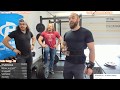 Bajheera - Solid 475 LB DEADLIFT PR w/ Jujimufu & Tom! - Gym Stream Hype! ^_^