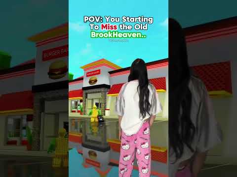 I Miss the Old Brookheaven...😞💔CR: @CornyBlox  #roblox #robloxshorts