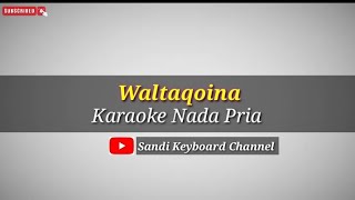 Download lagu Waltaqoina - Karaoke Nada Pria (Cover) || Technics KN 2400 #karaokegambus mp3