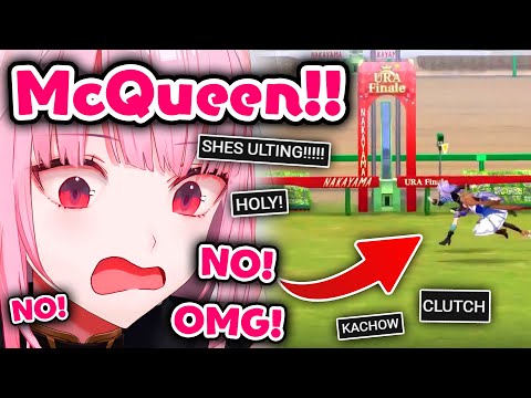 Calli & Chat LOST IT Watching Mejiro McQueen’s Intense Finish in Umamusume