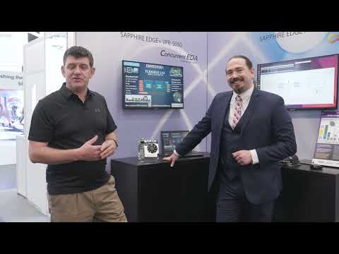 Ken Briodagh Interviews Simon George with AMD at Sapphire Solutions at embedded world 2025