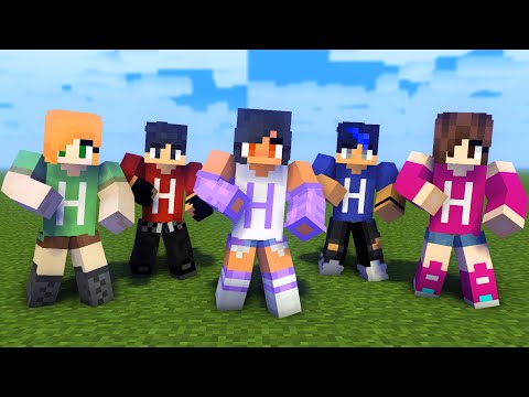 MONSTER SCHOOL : HEEKO APHMAU AND FRIENDS DANCE JOANA MEME - MINECRAFT ANIMATION