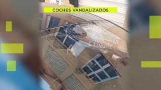 Actos vandálicos a las puertas de una discoteca de San Sebastián de los Reyes