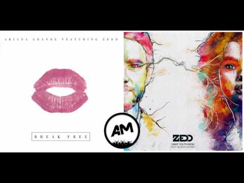 Zedd Ft. Ariana Grande - I want to break free (Mashup)