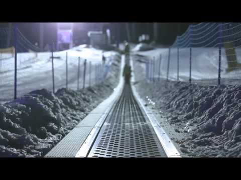 Night skiing in Paganella