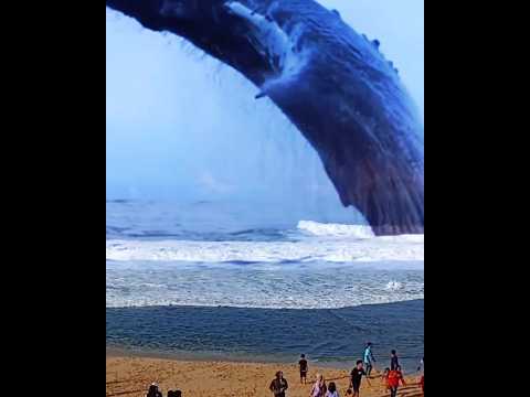 Hari ini gelombang air laut pantai selatan @topclipper7 #ai #country #world