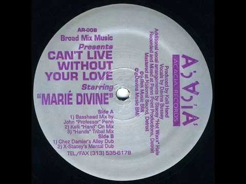 Broad Mix Music Starring Marié Divine -- Can't Live Without Your Love (Chez Damier's Alley Dub)