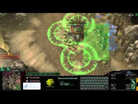 SC2 LotV Beta 1v1 - TvZ / Cactus Valley / Liberator Comeback